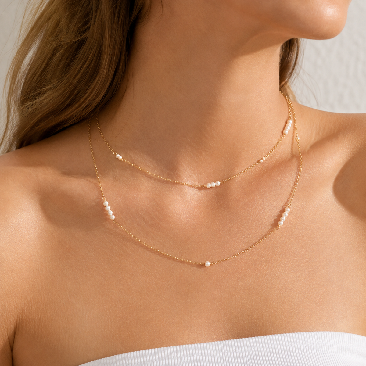 Small Pearl Necklace