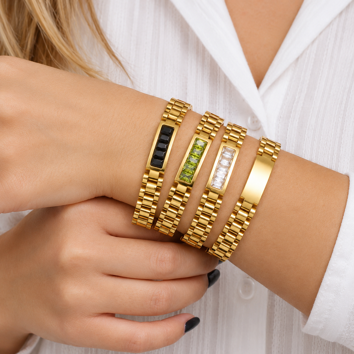 Strap Inlay Bracelet